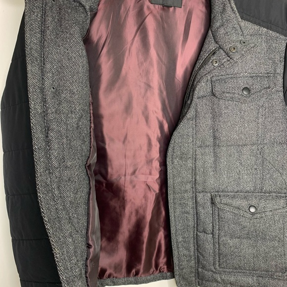 Marc Anthony XXL Black Wool Lined Jacket Coat - Picture 4 of 6